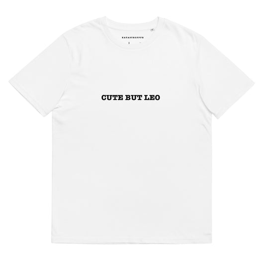 CUTE BUT LEO Katastrofffe Unisex organic cotton t-shirt