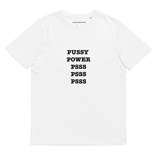 PUSSY POWER Katastrofffe Unisex organic cotton t-shirt