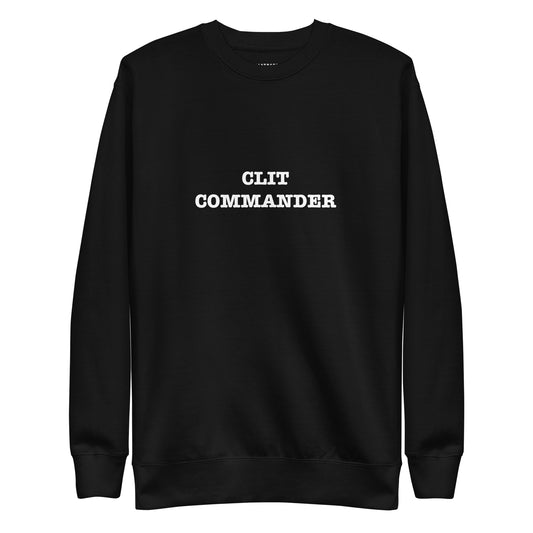 CLIT COMMANDER Katastrofffe Unisex Premium Sweatshirt